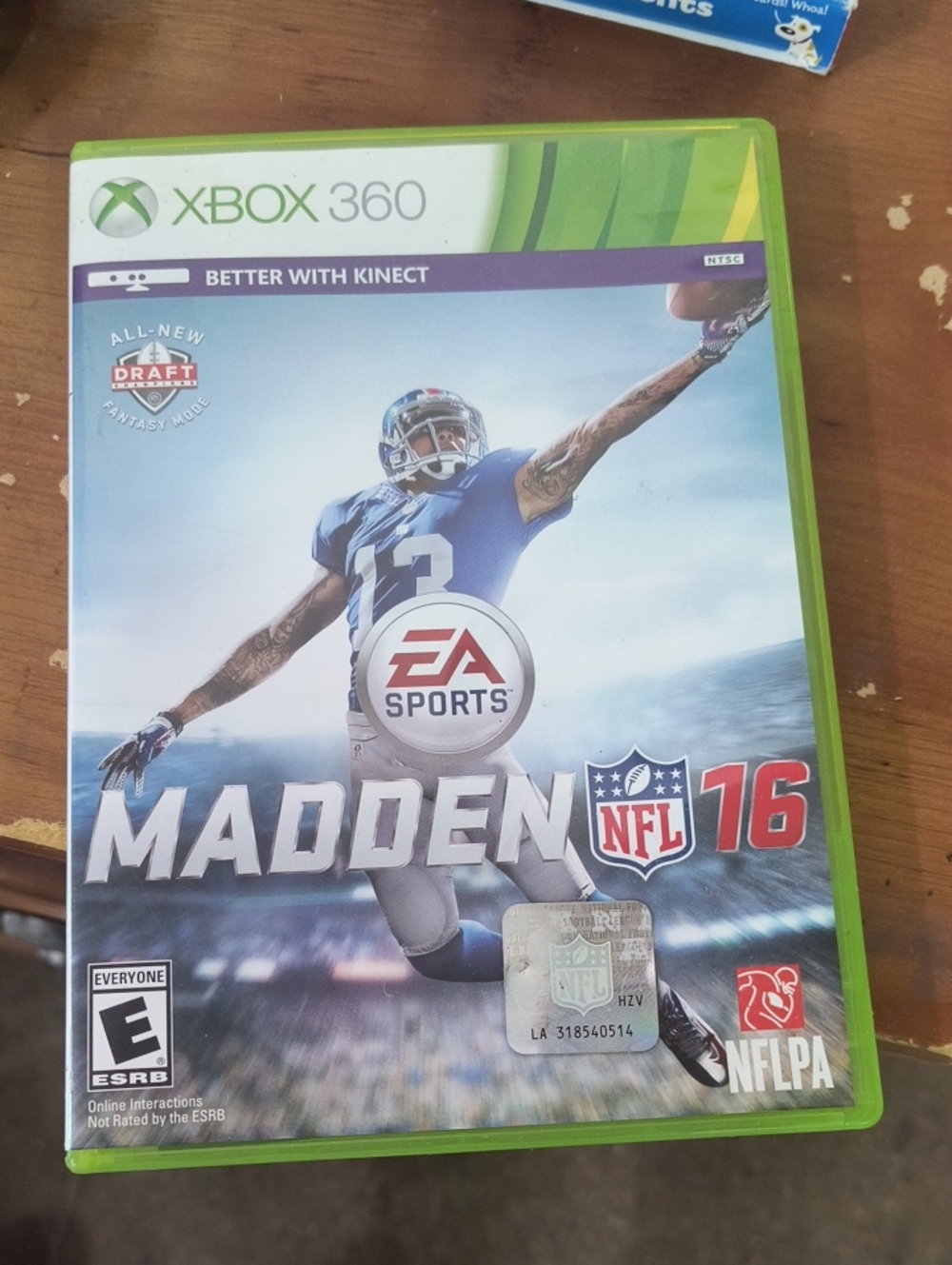 Madden NFL 16 for Xbox 360 - Green Case